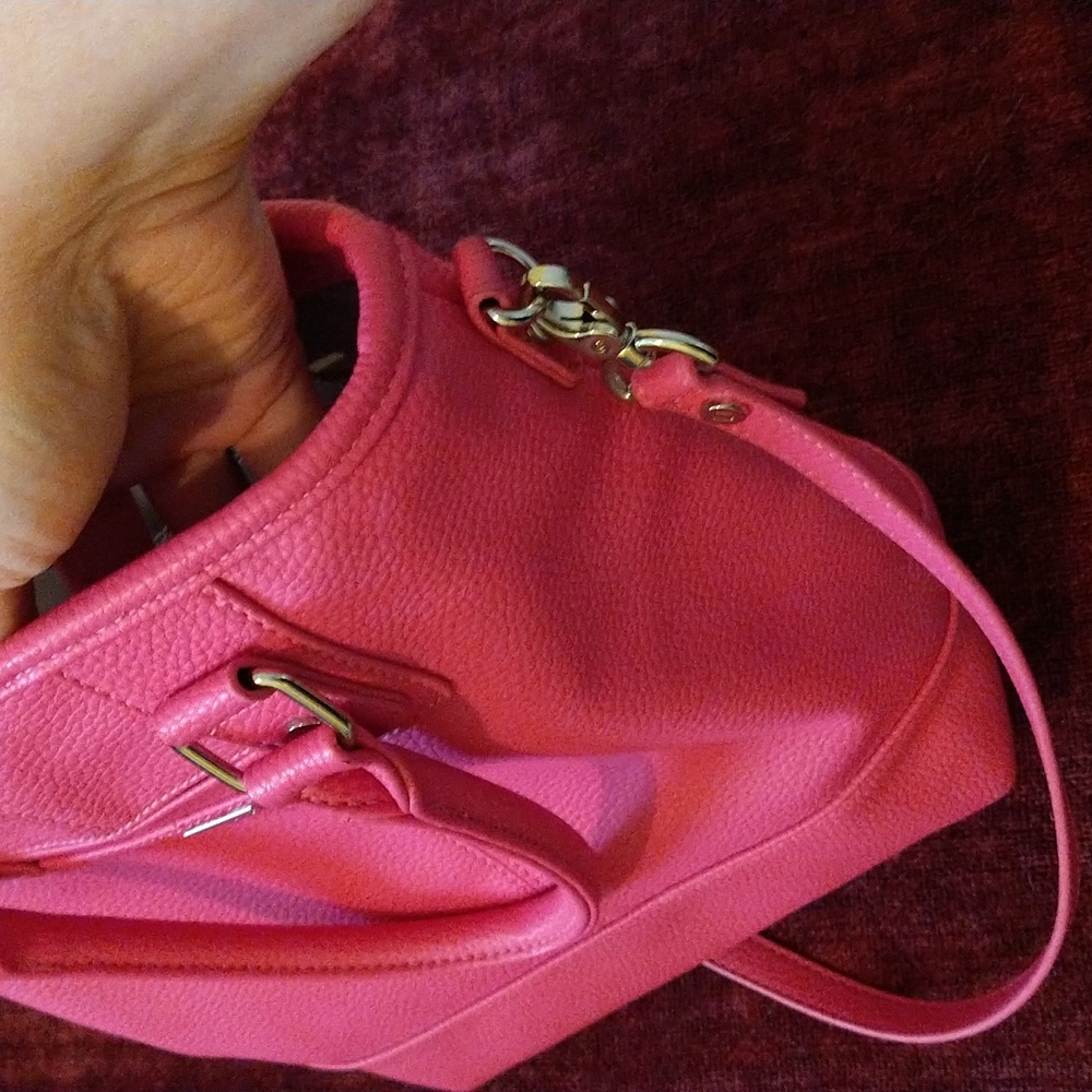 2PC Jewell by Thiry-One pink Vegan leather Bag🌸Crossbody or shoulder 🌸 - Picture 11 of 13